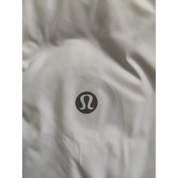 Lululemon Women’s Down For A Run Vest Gator White Down Size 4 - Picture 6 of 9